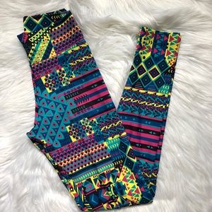 Liquido Tribal wild Full Length Yoga Leggings